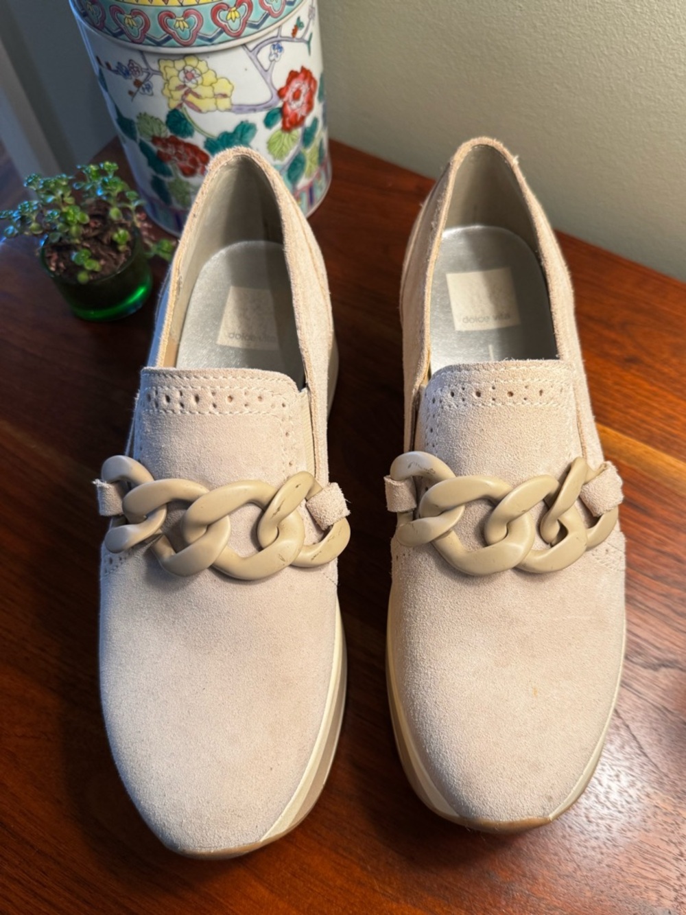 Dolce Vita | JHENEE | Neutral Platform Loafers | Size 7.5